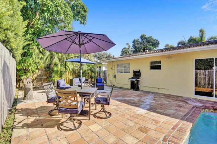 Beautiful 4 Bedrooms/Pool/Walk To Beach Deerfield Beach Dış mekan fotoğraf