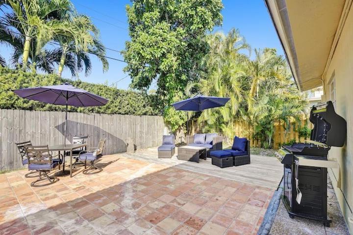 Beautiful 4 Bedrooms/Pool/Walk To Beach Deerfield Beach Dış mekan fotoğraf